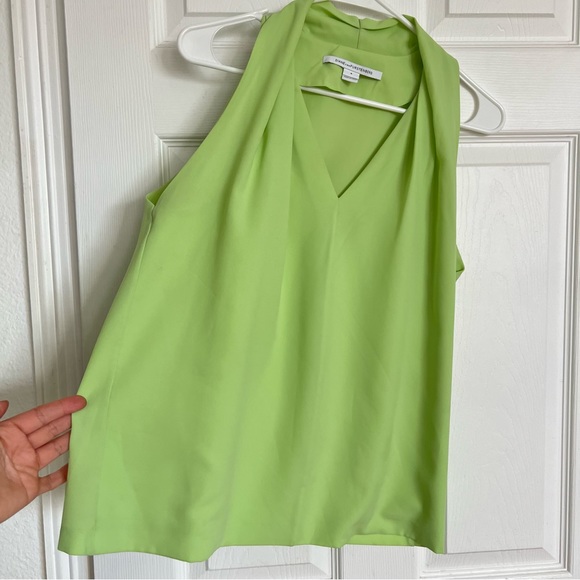 Diane Von Furstenberg | Reagan Draped Sleeveless Top - Picture 6 of 7